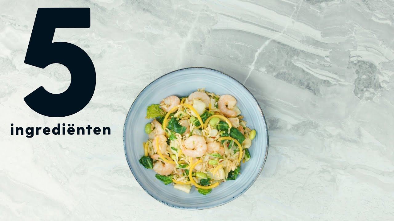 Wokgerecht met garnalen en sambal - Allerhande