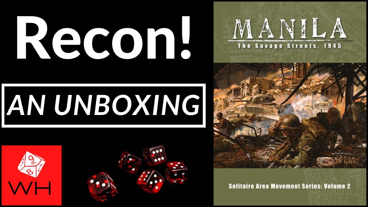 Recon! Manila: The Savage Streets, 1945 (Solitaire)