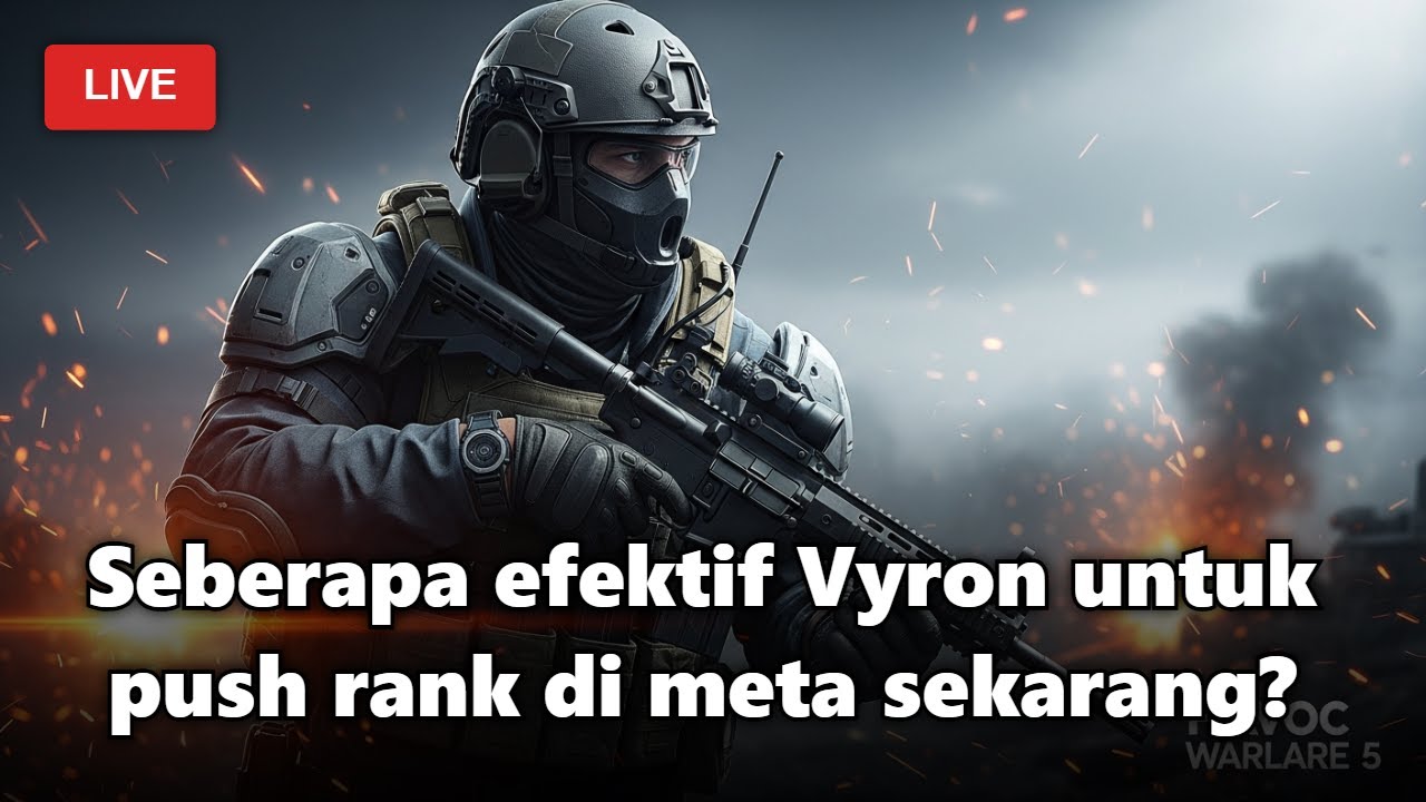 🔴 [LIVE] Seberapa efektif Vyron untuk push rank di meta sekarang? Sabtu Part 3