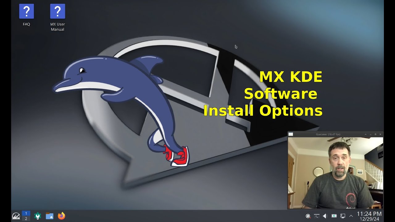 MX KDE Software Installation Options