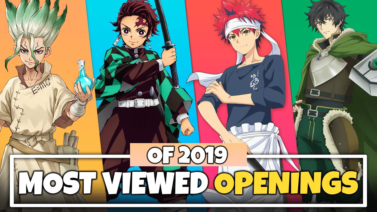 Top 50 Most Viewed Anime Openings of 2019