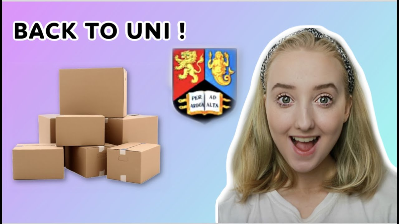Moving into University VLOG  ... The University Of Birmingham!