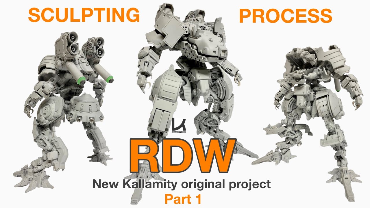 NEW MECHA MADE FROM SCRATCH- Kallamity 