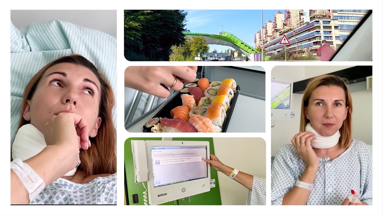 Операция на Шее в Немецкой Клинике 🇩🇪  Удаление Лимфоузла 🏥 Влог 29.09.2022