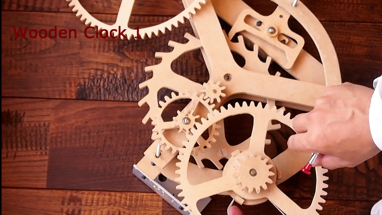 木時計（woodenclock）を作ってみました。#cnc #clock #DIY＃watch