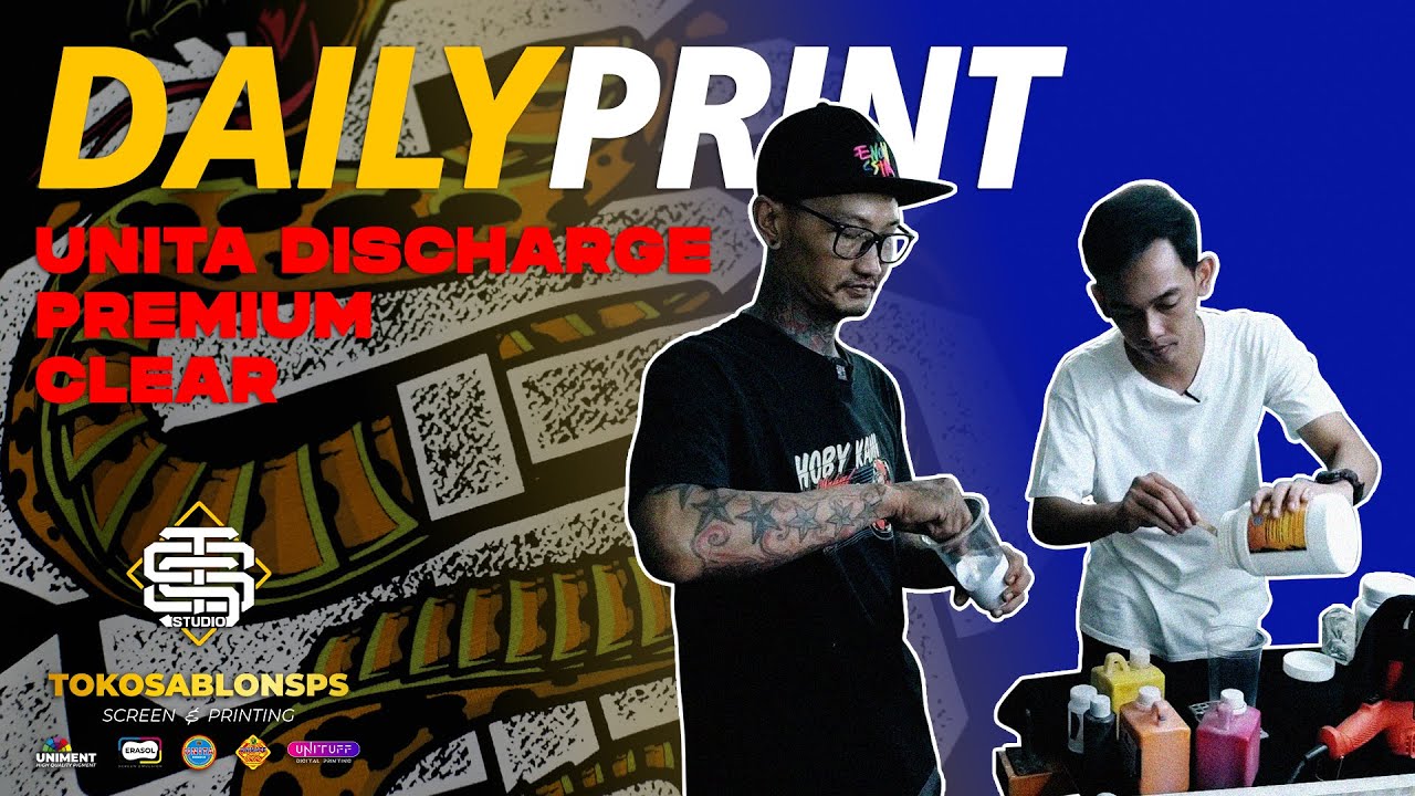 Daily Print | Tinta Discharge UNITA PREMIUM CLEAR