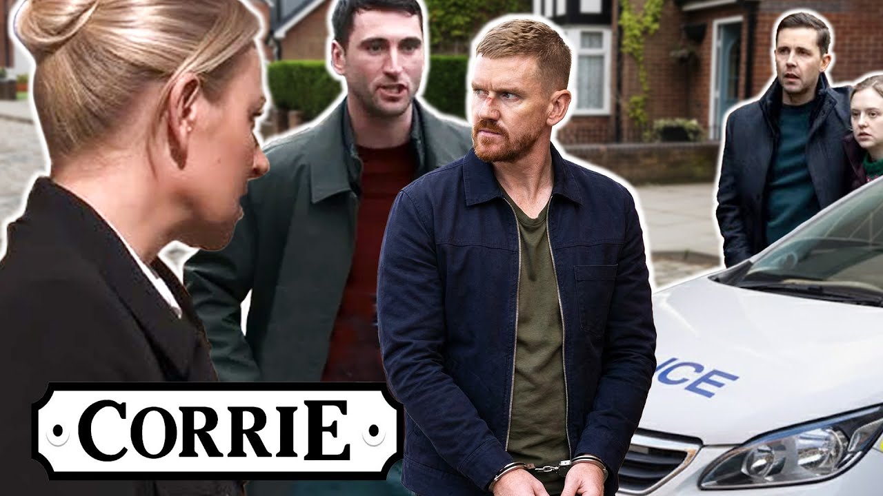Lisa And Kit Arrest Gary After Attack On Theo | Coronation Street