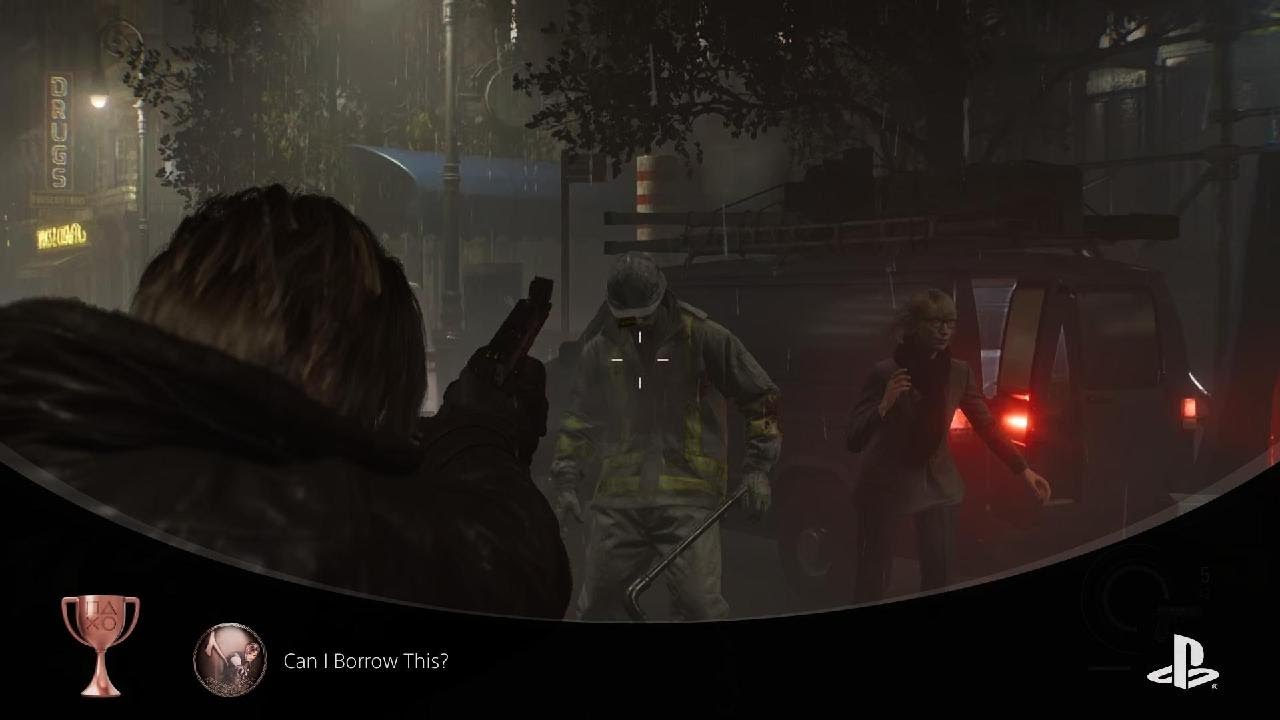 Fighting Off Zombies Trophy (RESIDENT EVIL requiem)