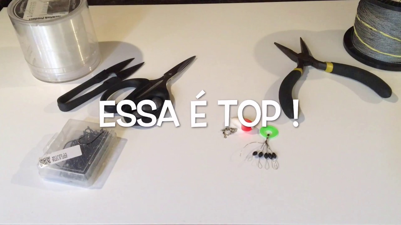 PEGA TILÁPIAS - A melhor montagem que já fiz .