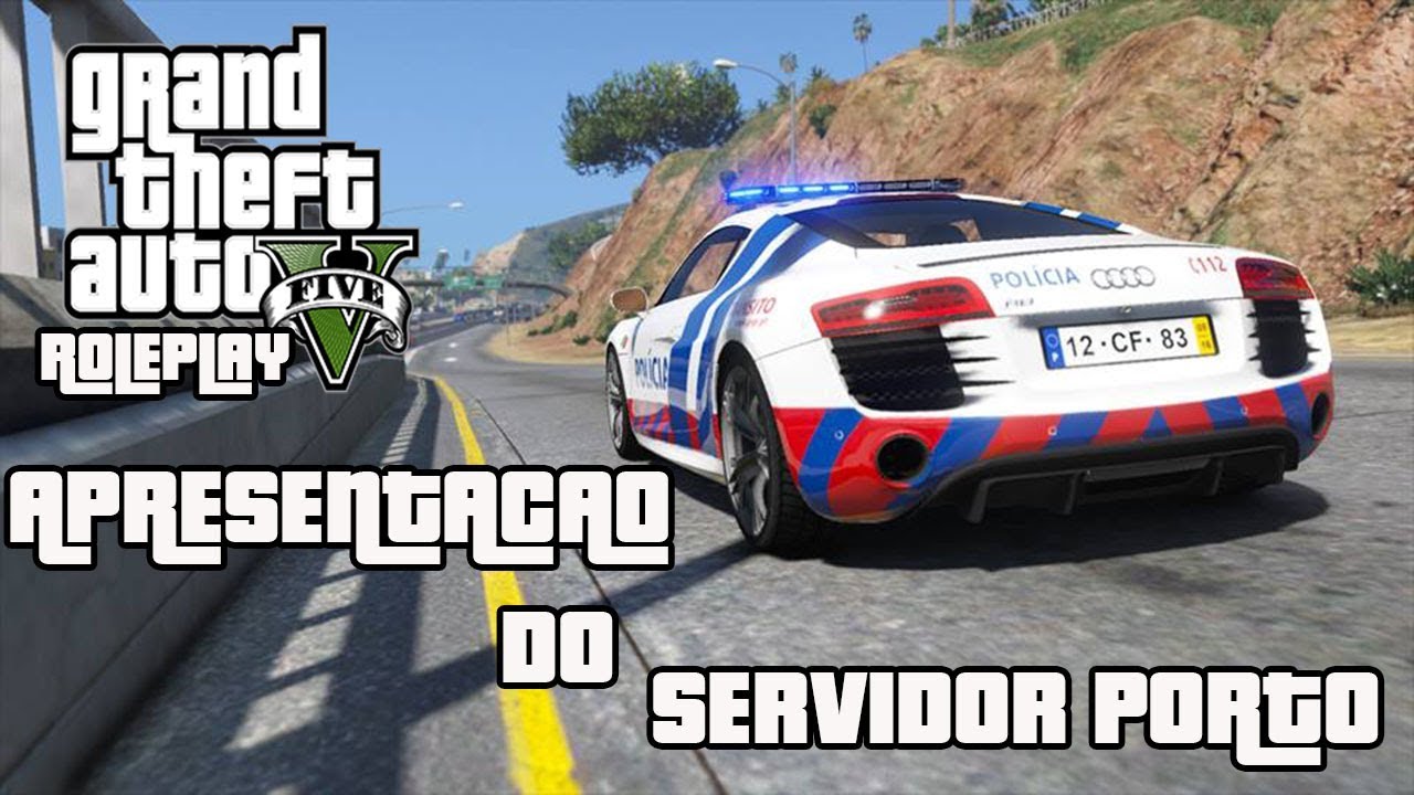 LIVESTREAM #204 👉GTA V ROLEPLAY👉APRESENTACAO DO SERVIDOR PORTO 👉RUMO AOS 9K