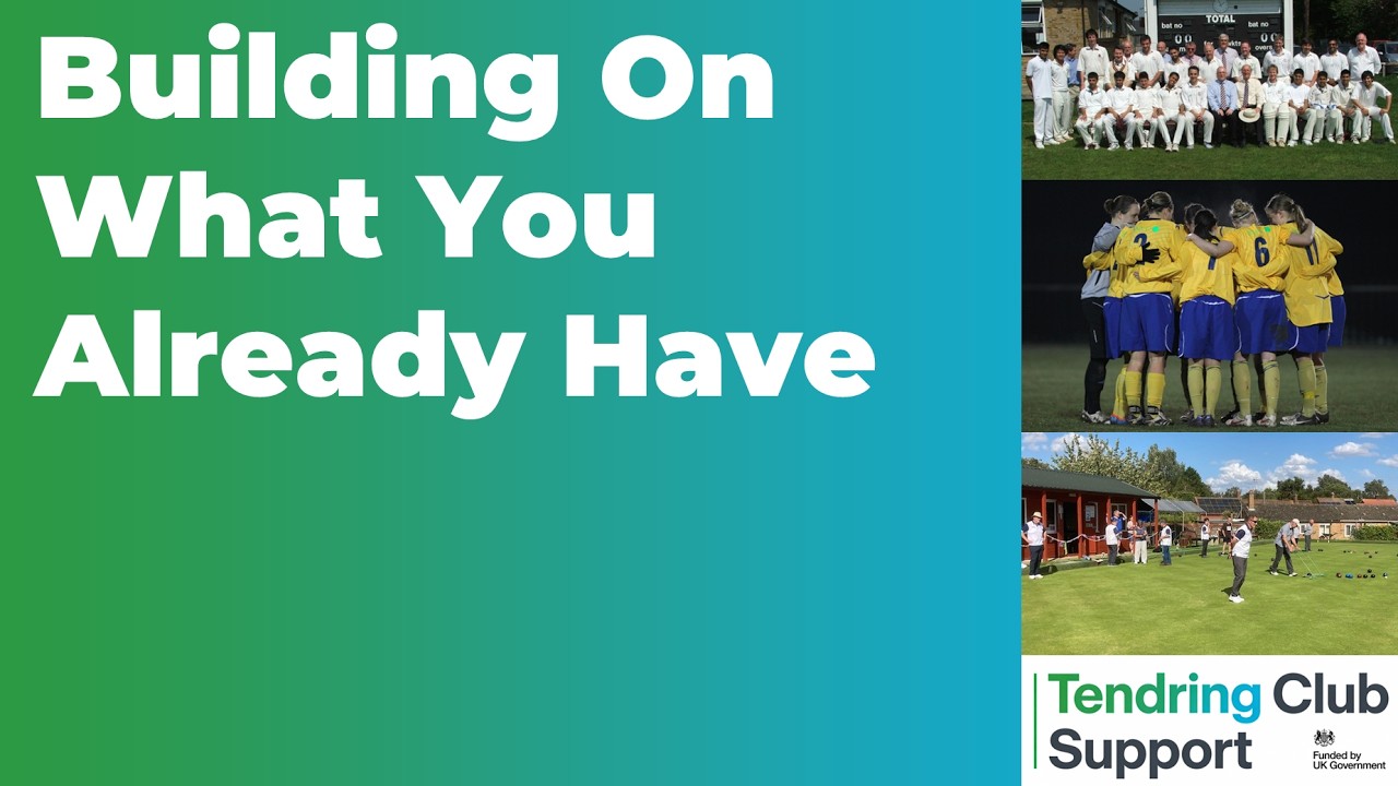 Tendring Club Support – Session 1 – Mapping Your Club’s Commercial Assets