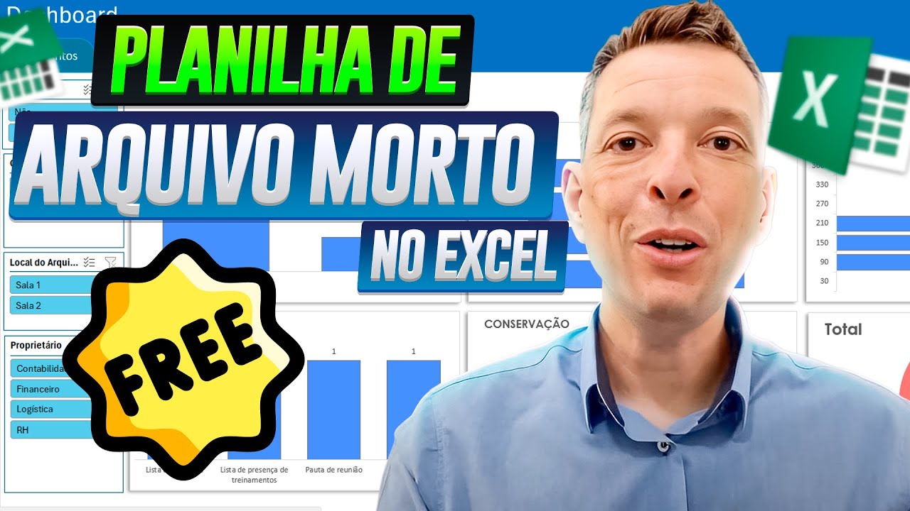 Planilha de Controle de Arquivo Morto Excel Grátis