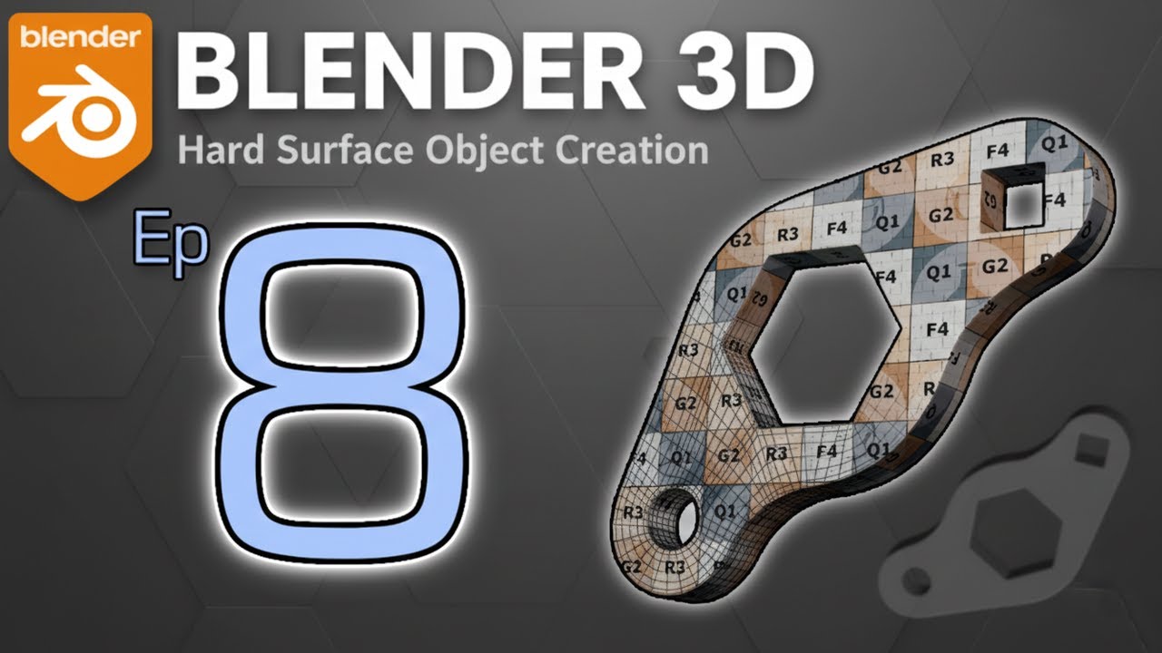 Hard Surface Modeling in Blender (Ep. 8)