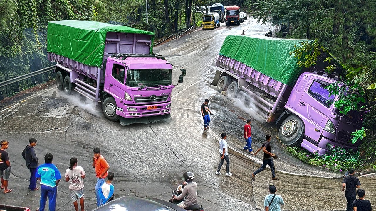 INNALILLAHI !!! KABAR DUKA HARI INI, Insiden Truk Blong Rem Dilokasi Paling Angker di Sitinjau Lauik