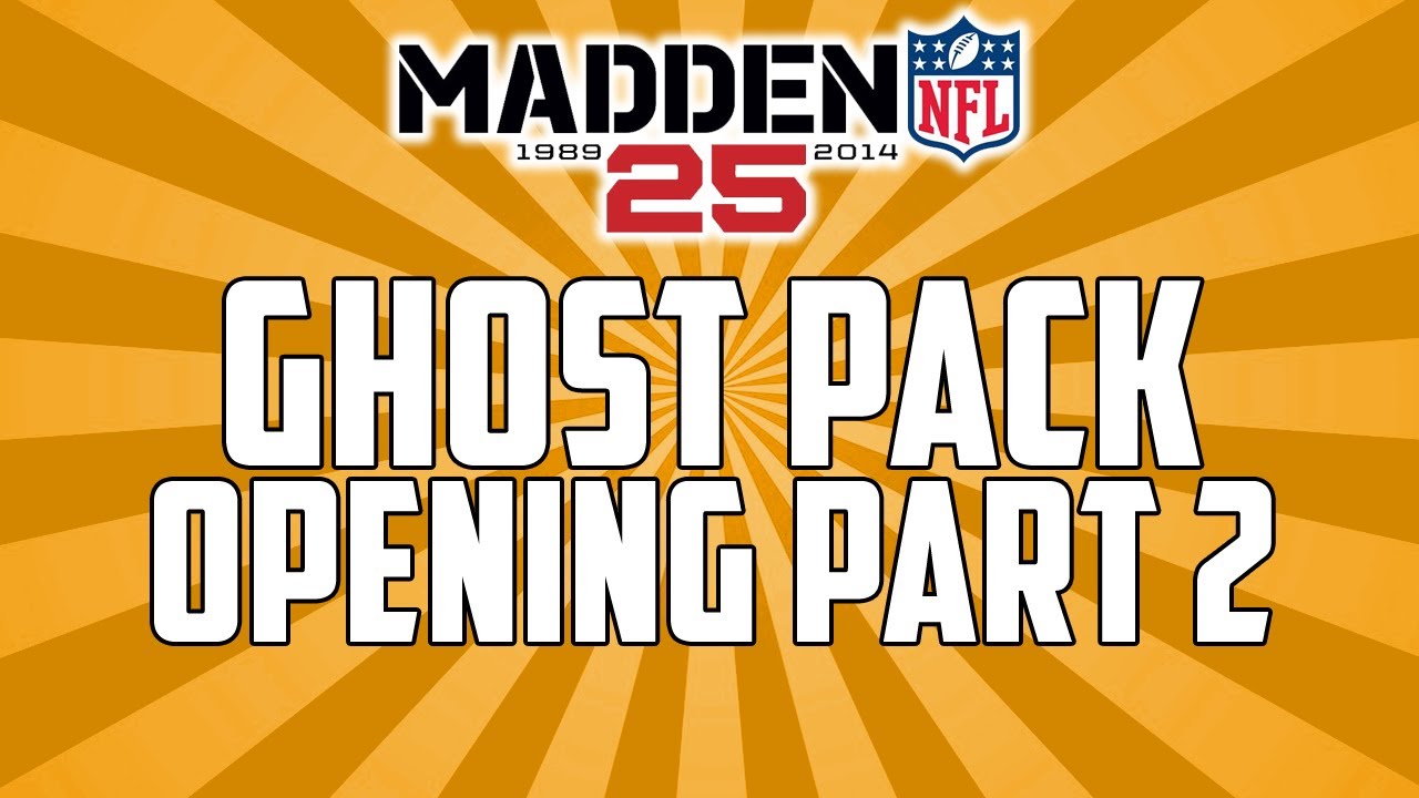 Madden 25 Ultimate Team | Ghost Pack Opening #2 | MUT 25 Ghost Pack