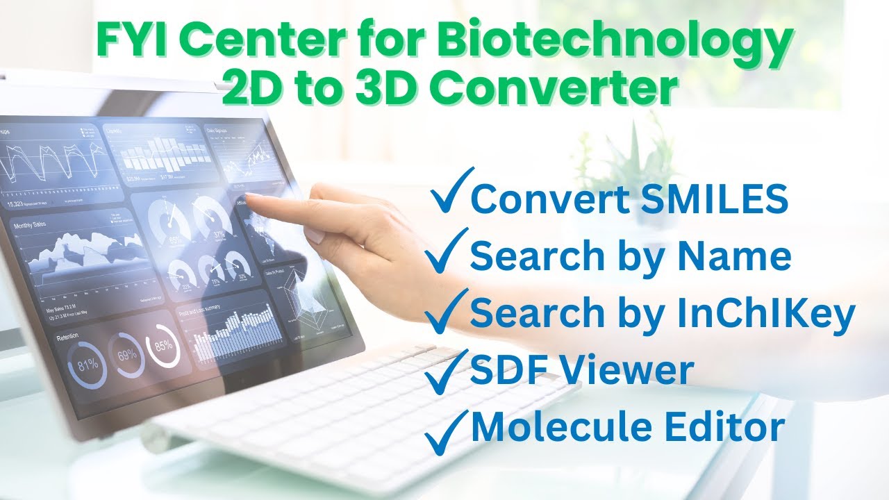 FYI Center for Biotechnology 2D to 3D Converter