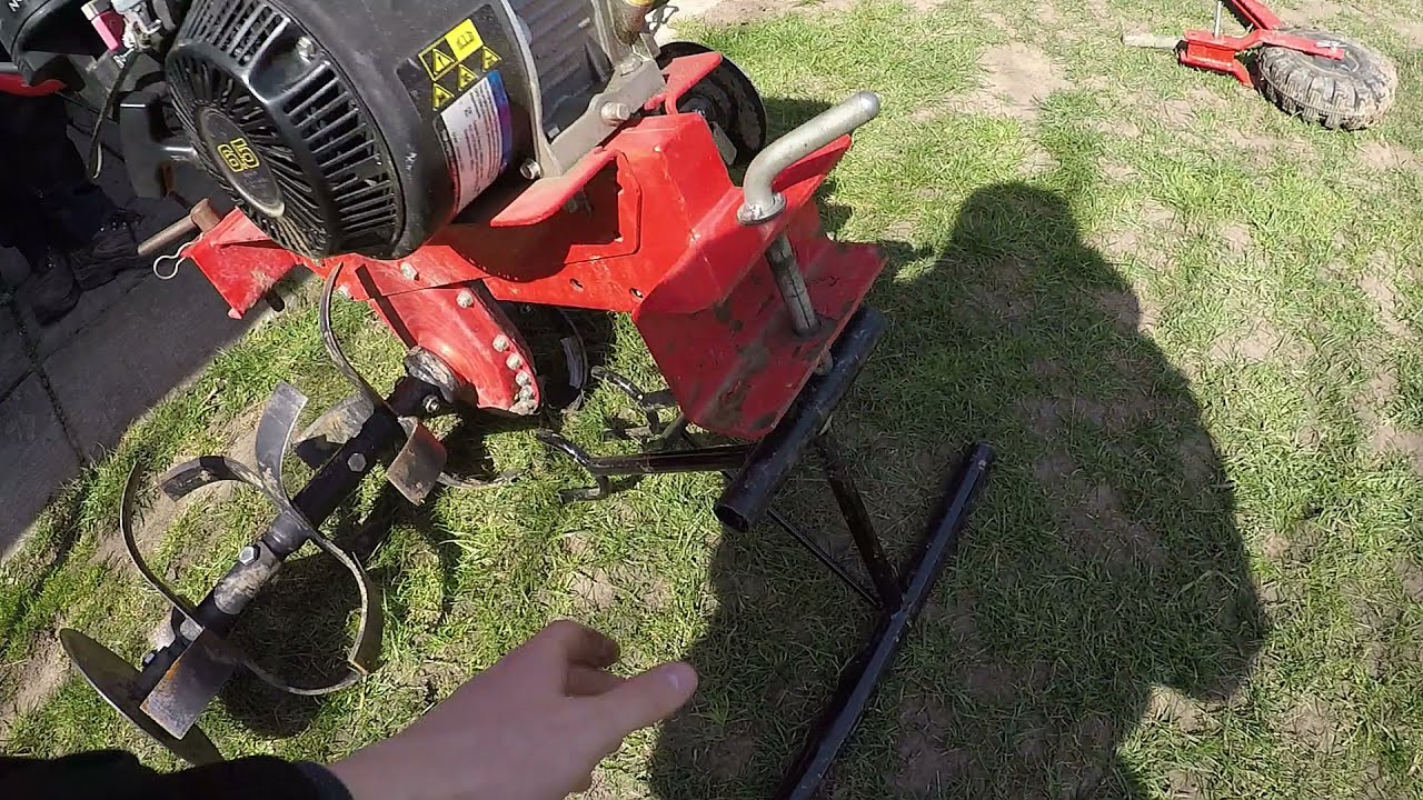 Mountfield MS07 výměna kol za rotavátor