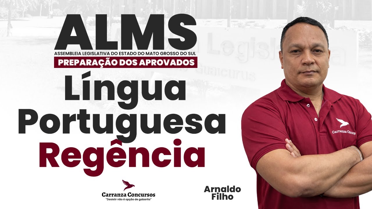 Concurso AL MS | Língua Portuguesa para Prova | Interpretação e Gramática Teoria