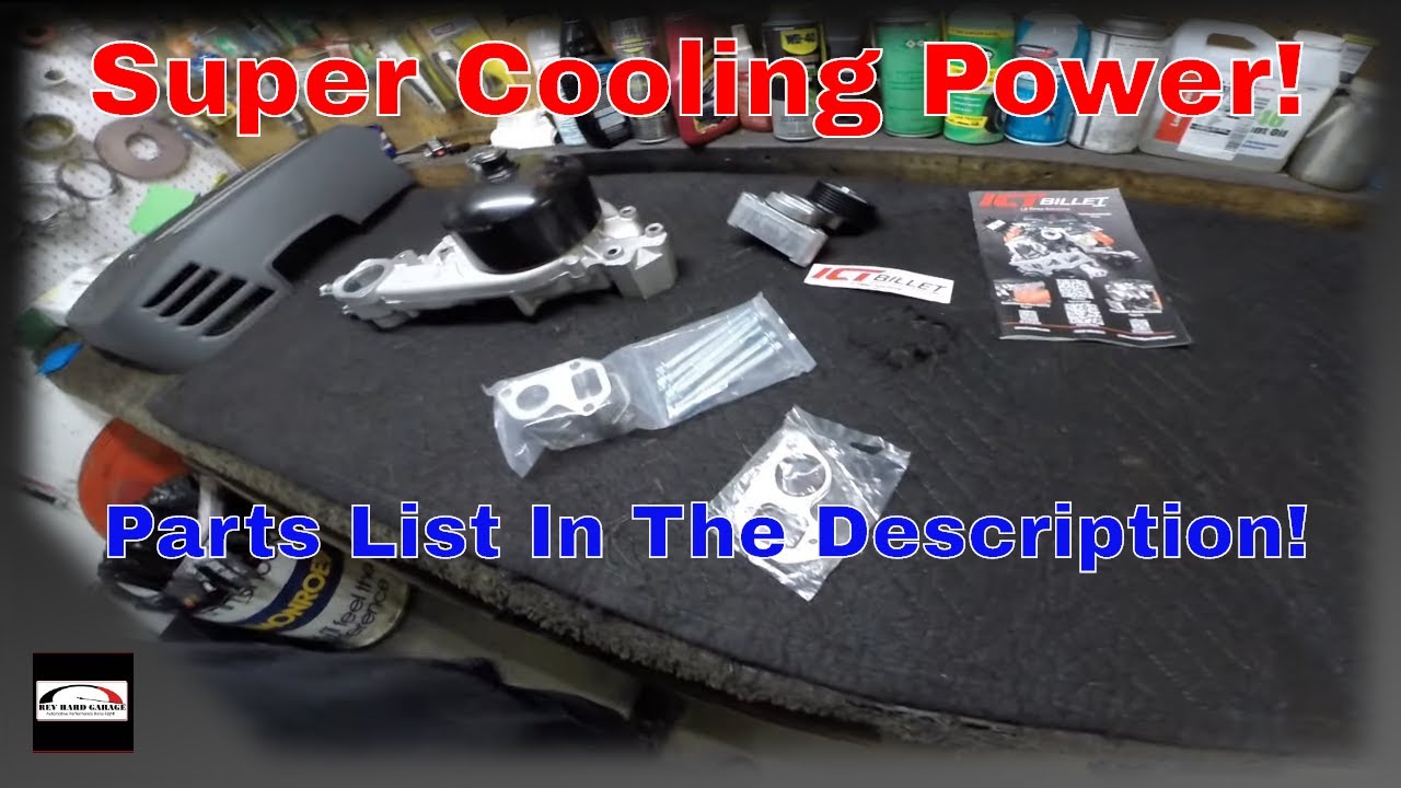 Upgrading Your Trailblazer SS To A LS1 Water Pump! Read Description