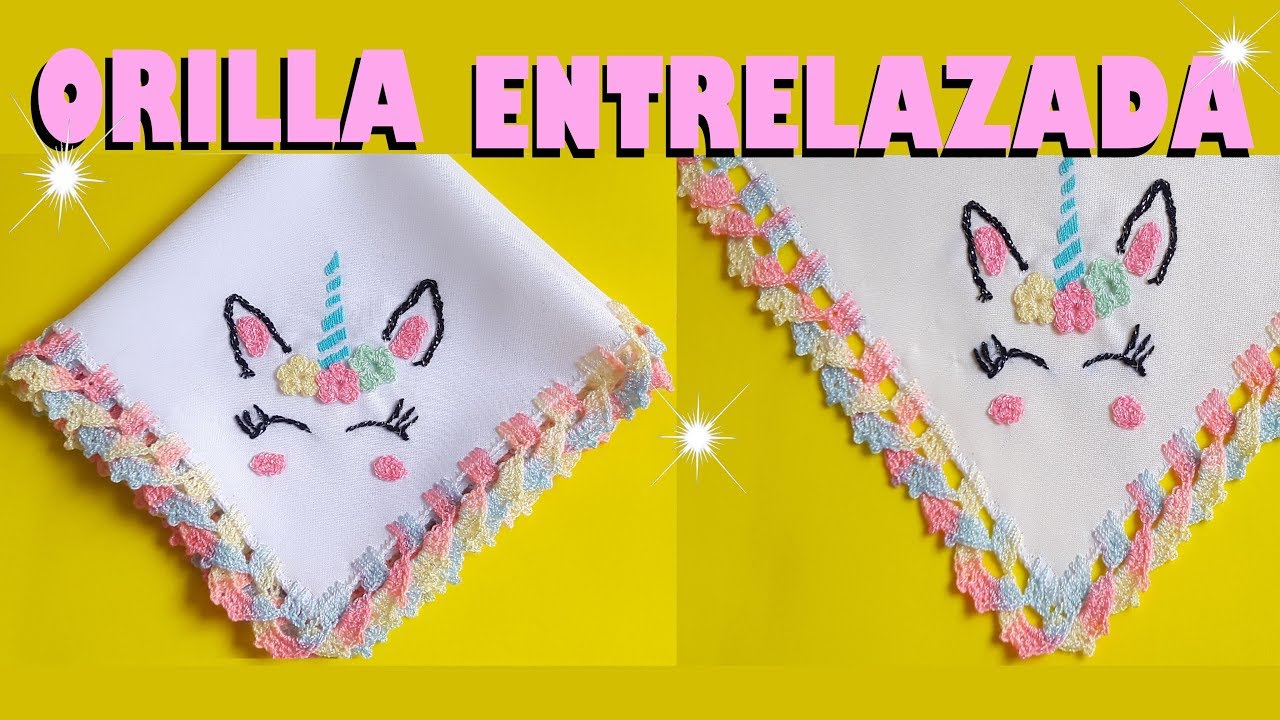 Orilla o Puntilla  Entrelazada / Crochet  👏😍
