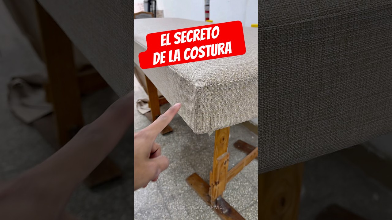 C&oacute;mo coser almohadones #tapiceria #diy #costura #mueblesmodernos #tapicero #costuraamano