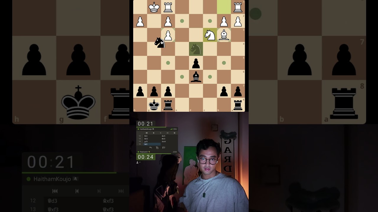hyperbullet is all tactics  #chess