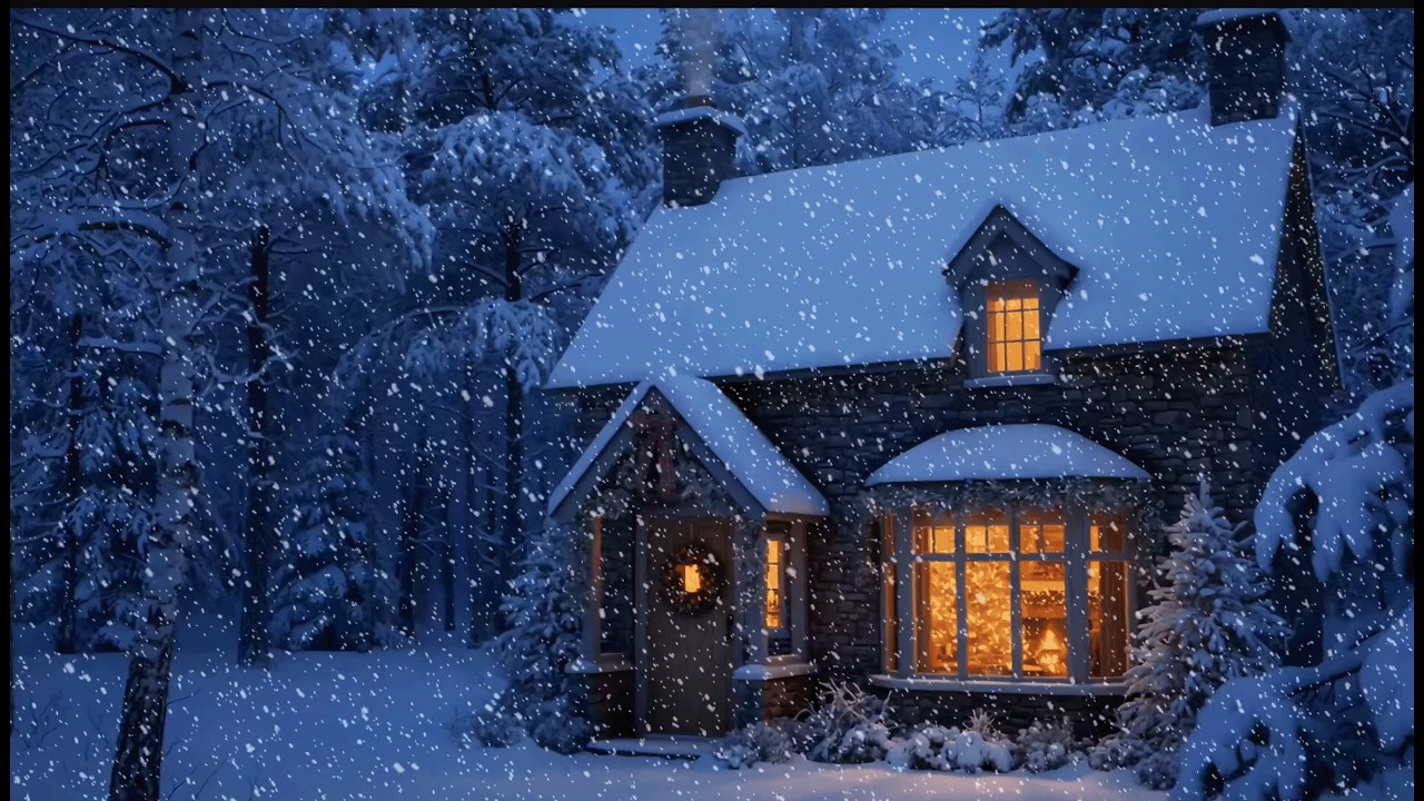 🎄 A Very Cozy English Christmas Village 🔔 | Relaxing Holiday Music