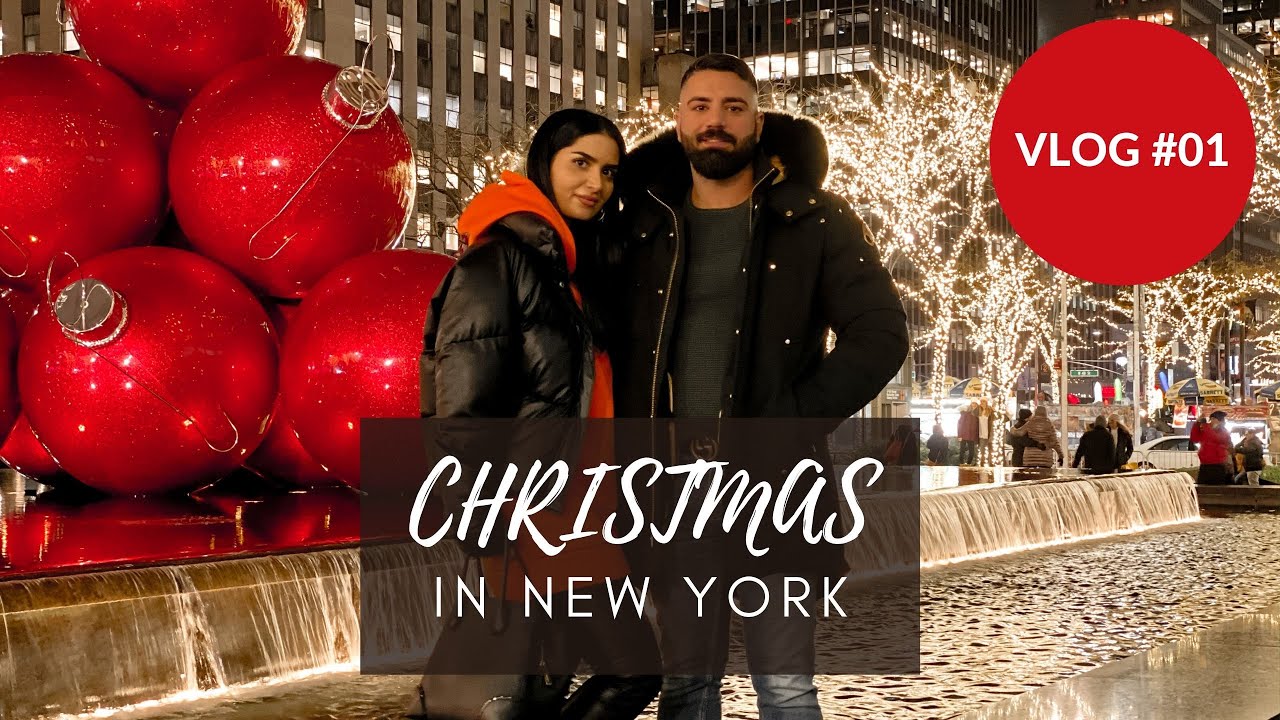 NEW YORK VLOG #1 | Christmas in NYC