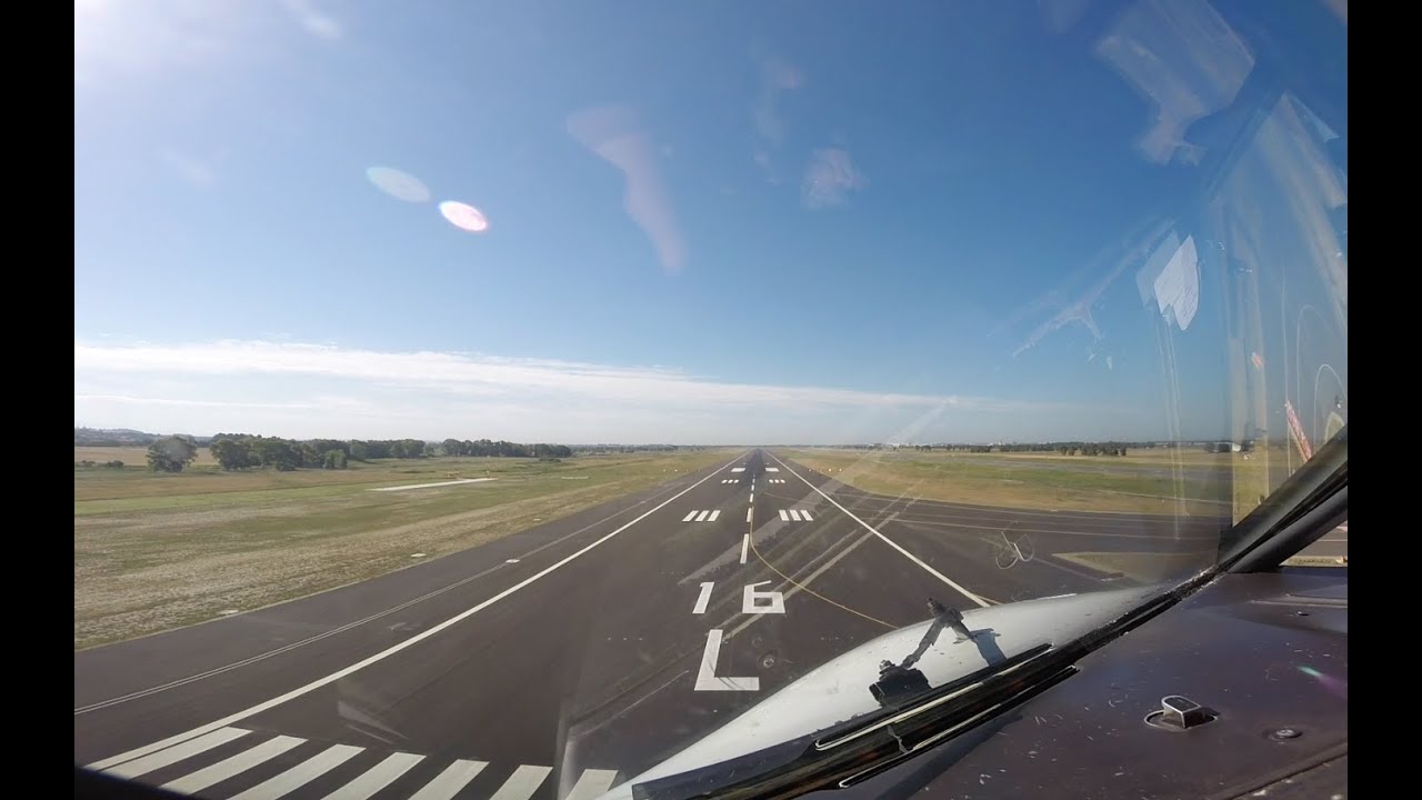 Approach & landing runway 16L Roma Fiumicino (FCO LIRF).