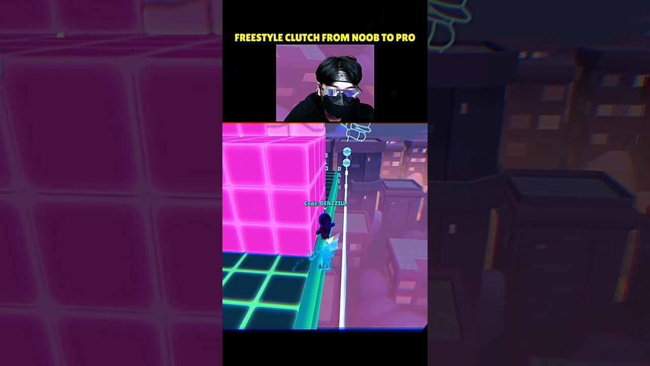 Freestyle Clutch From NOOB to PRO with PRO TIPS in STUMBLE GUYS at New Block Dash 😱 Wait For it ...