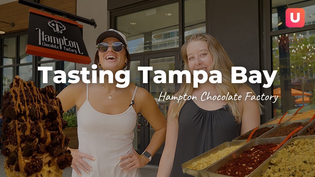 BEST DESSERT SPOT IN TAMPA?? | Tasting Tampa Bay - Hampton Chocolate Factory