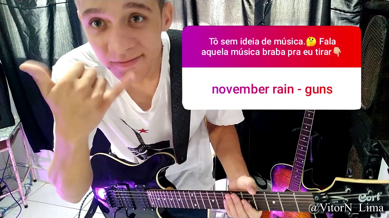 Guns N' Roses - November Rain (Solo Cover) - Cort KX5 FR