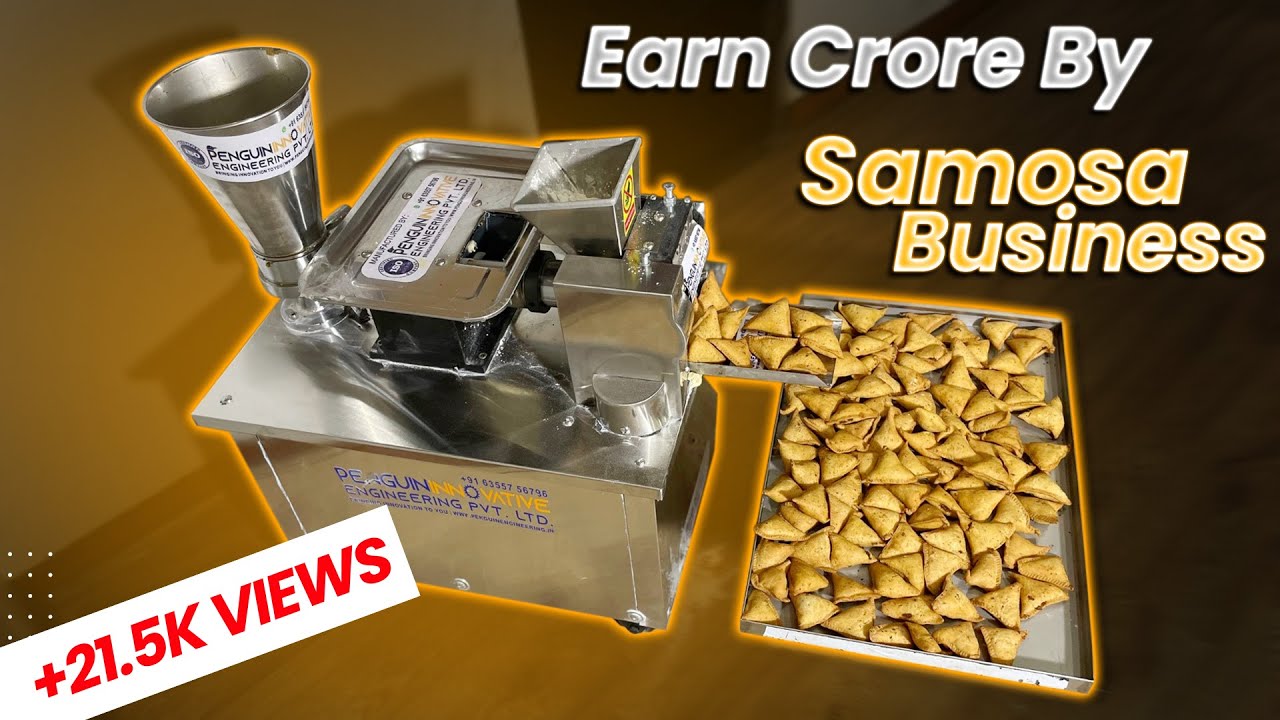 Automatic Samosa Making Machine - Full Demo & Price in India | Business Idea 2025