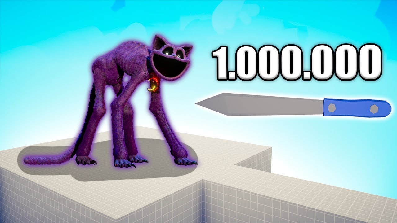 1.000.000 DAMAGE KNIFE vs UNITS - TABS | Totally Accurate Battle Simulator 2026