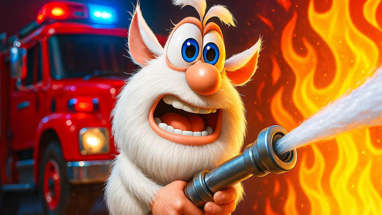 Буба 🔥 Могучий пожарный 🚒 Мультик для детей