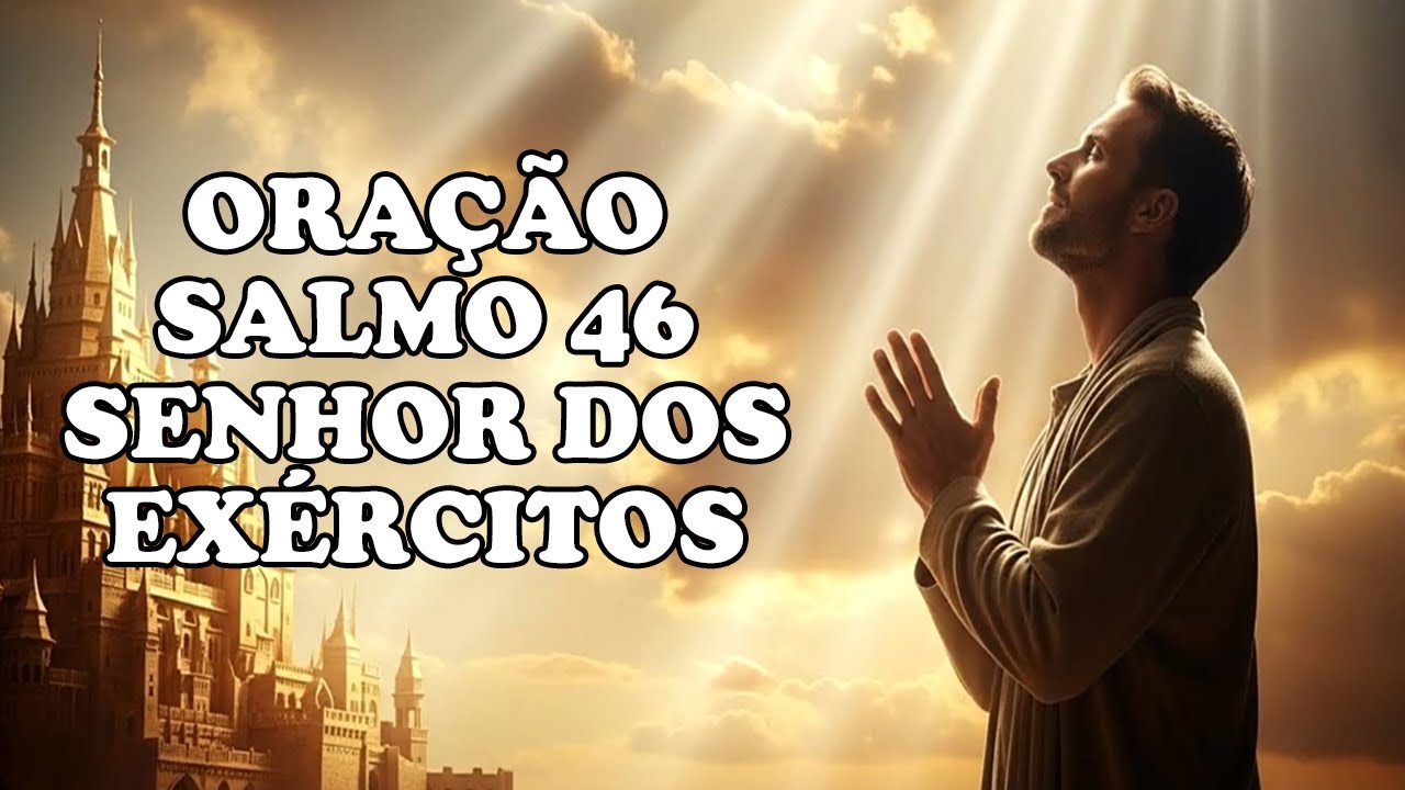 Oração Inspirada no Salmo 46 • O Senhor dos Exércitos Está Conosco #oração