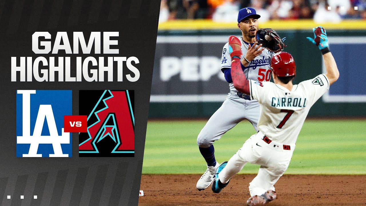 Dodgers vs. D-backs Game Highlights (5/8/25) | MLB Highlights