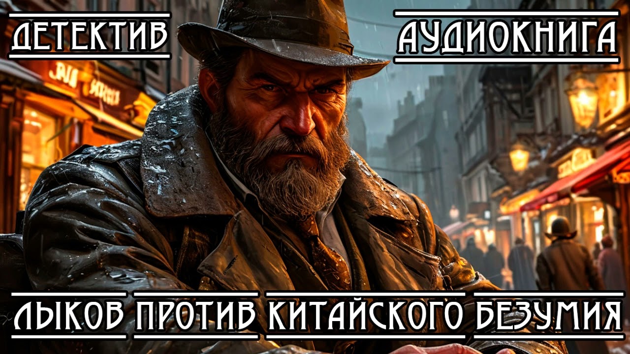 АУДИОКНИГА ДЕТЕКТИВ: ЛЫКОВ ПРОТИВ КИТАЙСКОГО БЕЗУМИЯ
