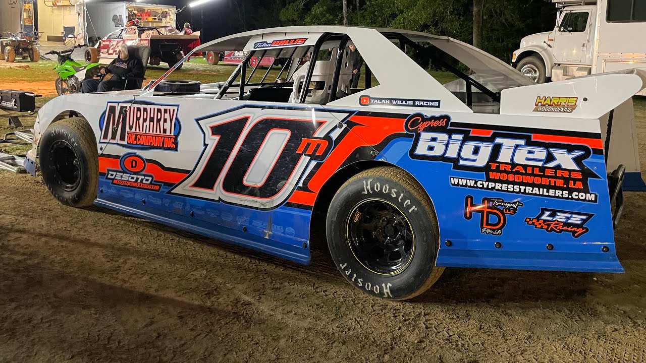 “CHANGE OF PLANS”….. Talan’s first trip to Baton Rouge Raceway!!!