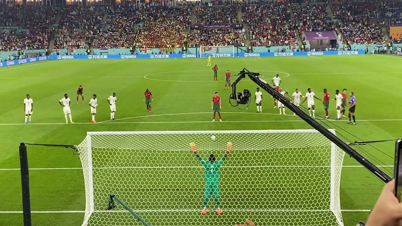 Cristiano Ronaldo Penalty VS Ghana FIFA World Cup Qatar 2022, Portugal VS Ghana, Best view!