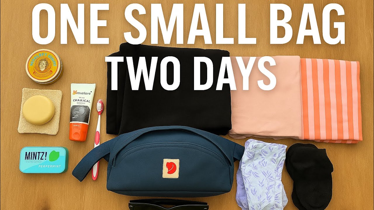 One Bag Travel: Packing All My Belongings into a Hip Pack