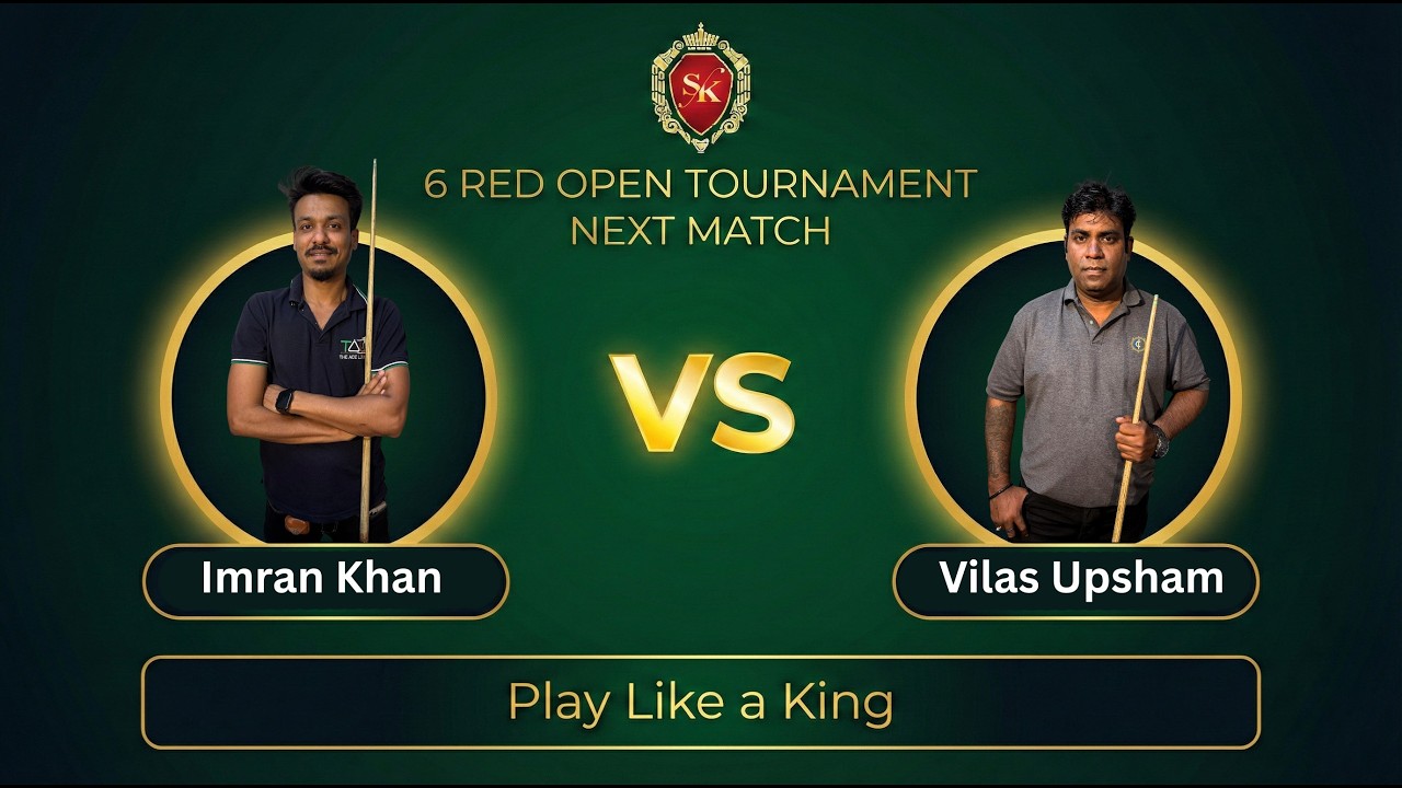 Snooker King 6 Ball Open Tournament | LIVE MATCH | DAY 5 TABLE 3 (6:00 PM)
