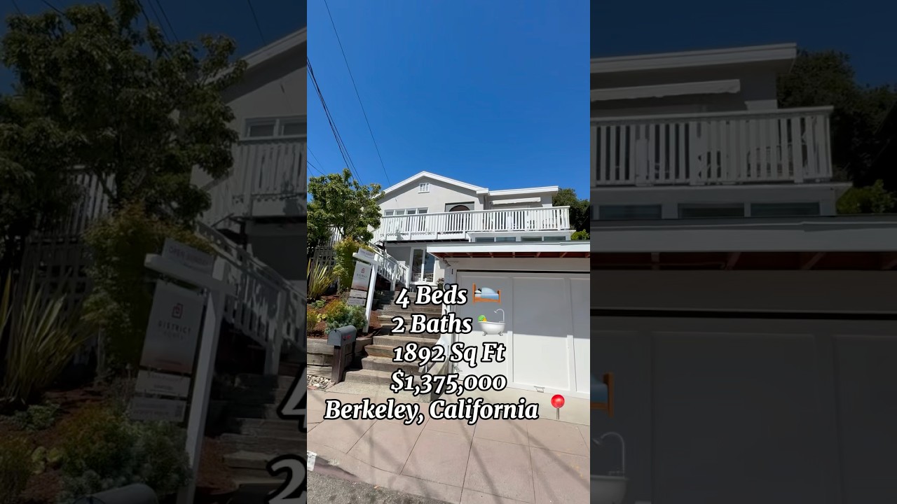 Beautiful North Berkeley home built in 1923. Listed by: Anna Bellomo Listed for $1,375,000 #Berkeley