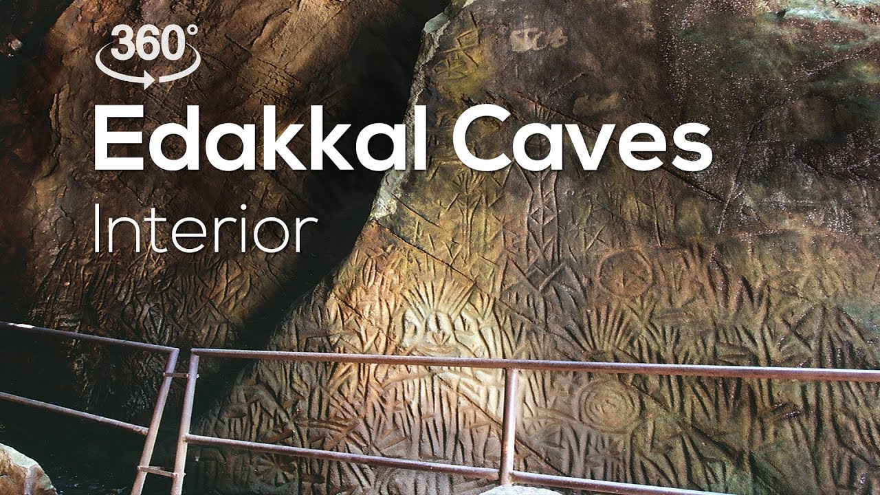 Edakkal Caves,Wayanad  | 360&deg; Video  of Interior