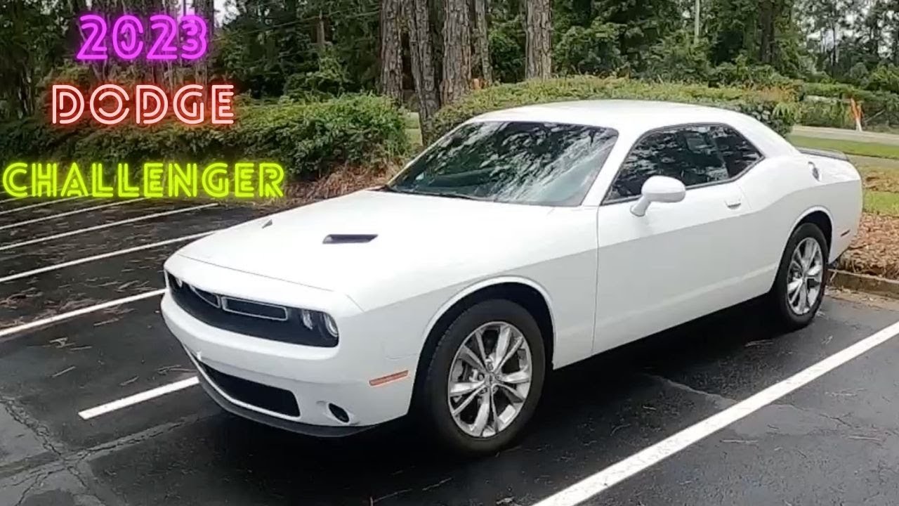 2023 Dodge Challenger SXT: POV Test Drive & Review
