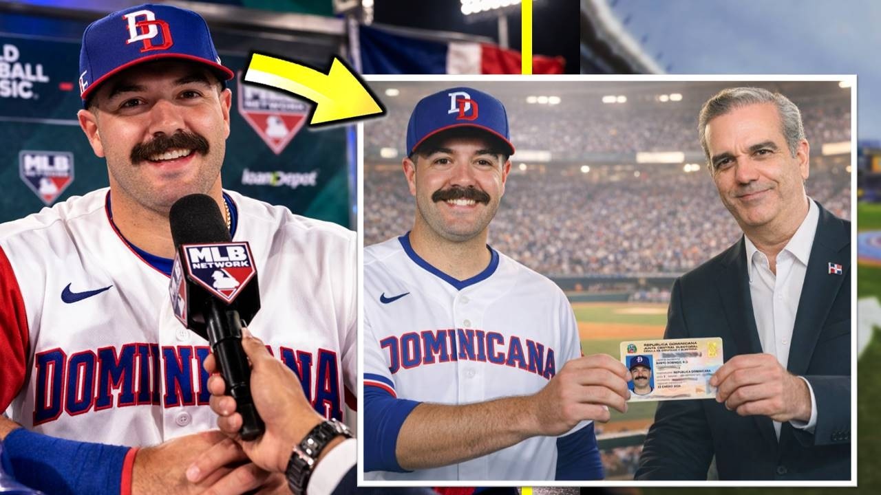 LUIS ABINADER ENTREGA CEDULA DOMINICANA A AUSTIN WELLS Y YA ES OFICIALMENTE DOMINICANO