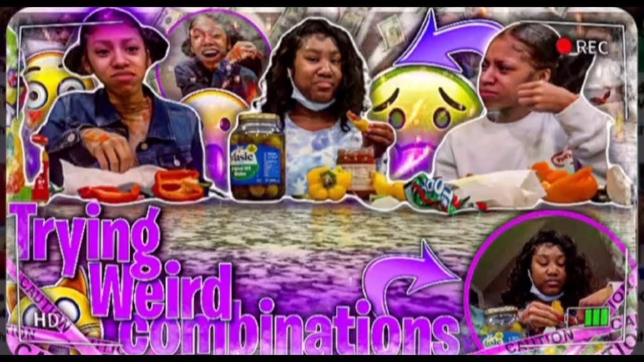 TRYING WEIRD FOOD COMBOS W/ | THEWICKERTWINS|