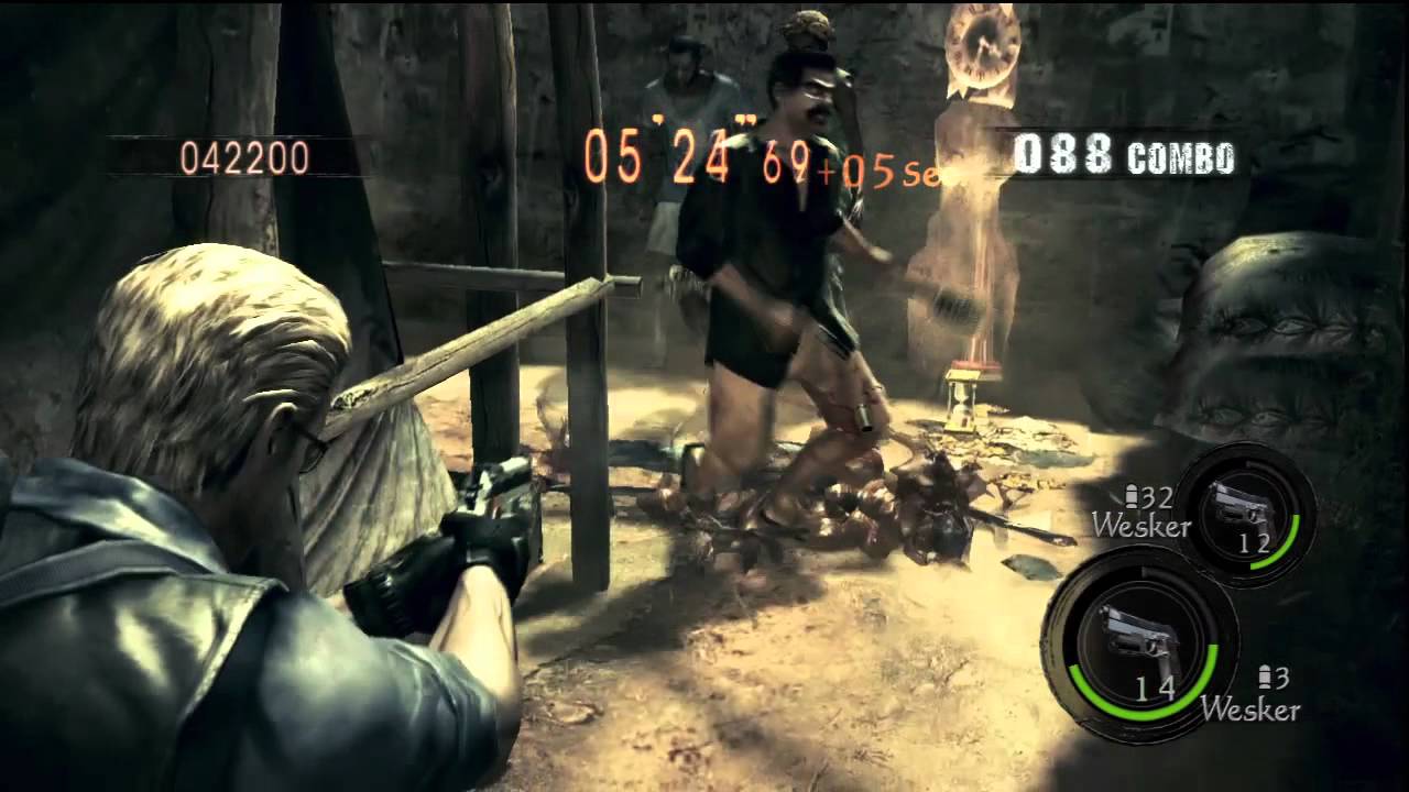re5 mercenaries duo PA 983k double W. STARS