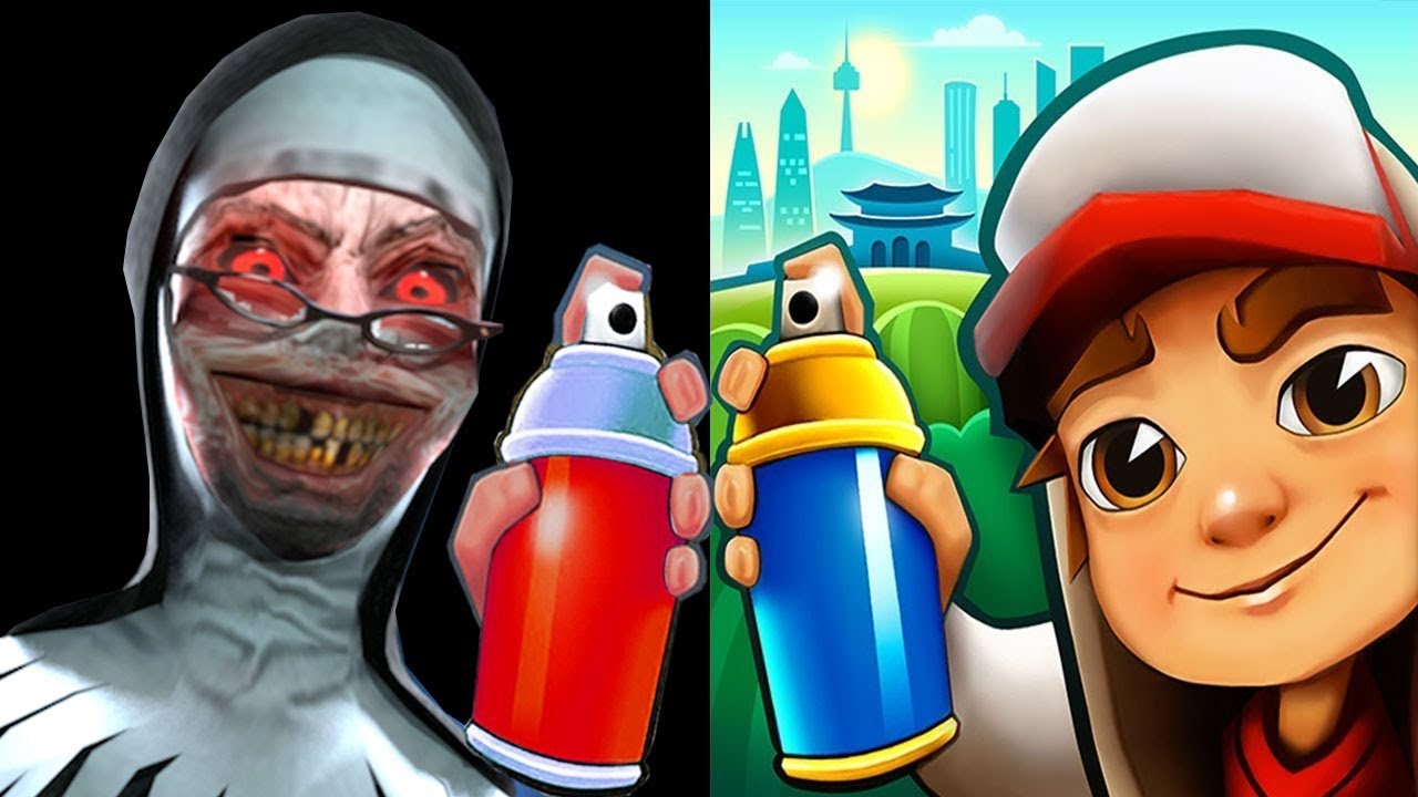 Subway Surfers JAKE vs EVIL NUN Run Gameplay HD