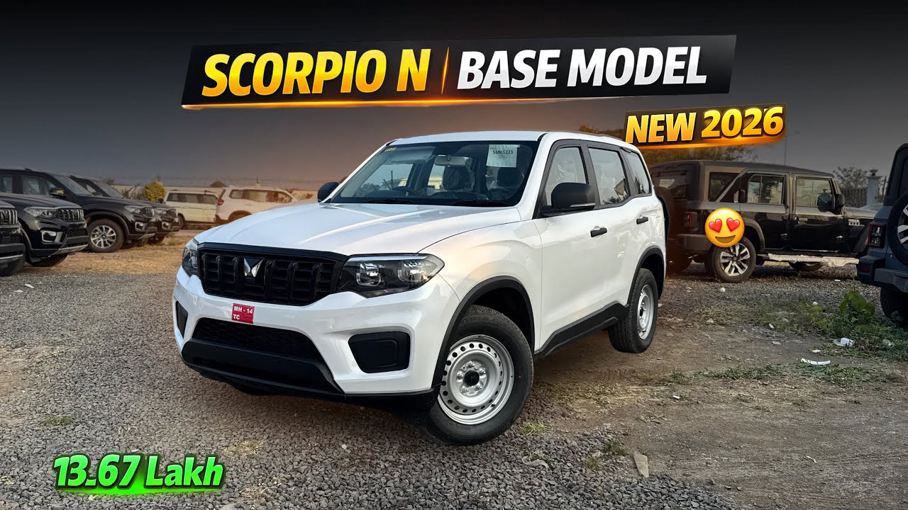 New 2026 Scorpio N Z2 Base Model😍 | New Price & Features😱|